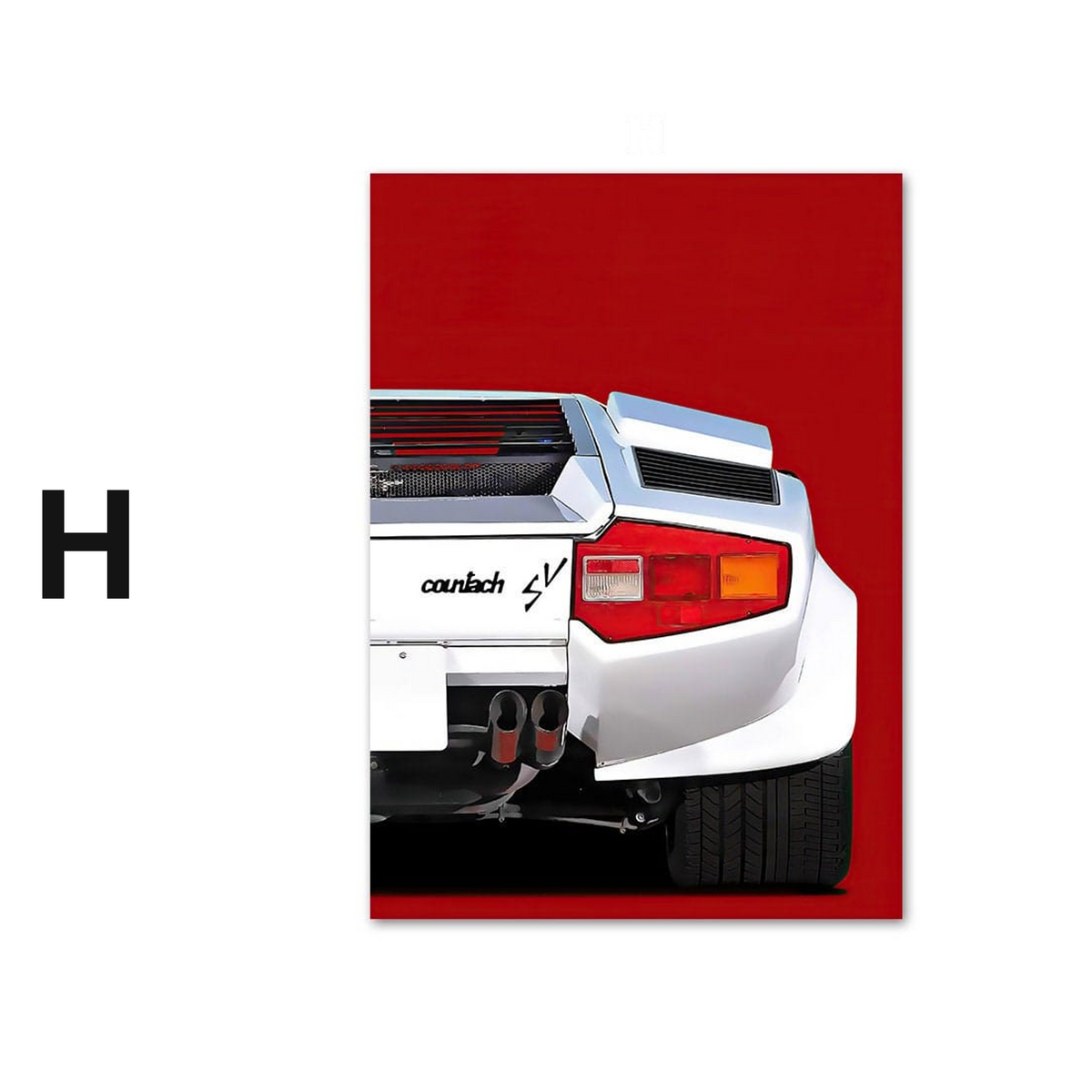 Poster Formel 1 Rennwagen Rennfahrer · Deko Print ohne Rahmen
