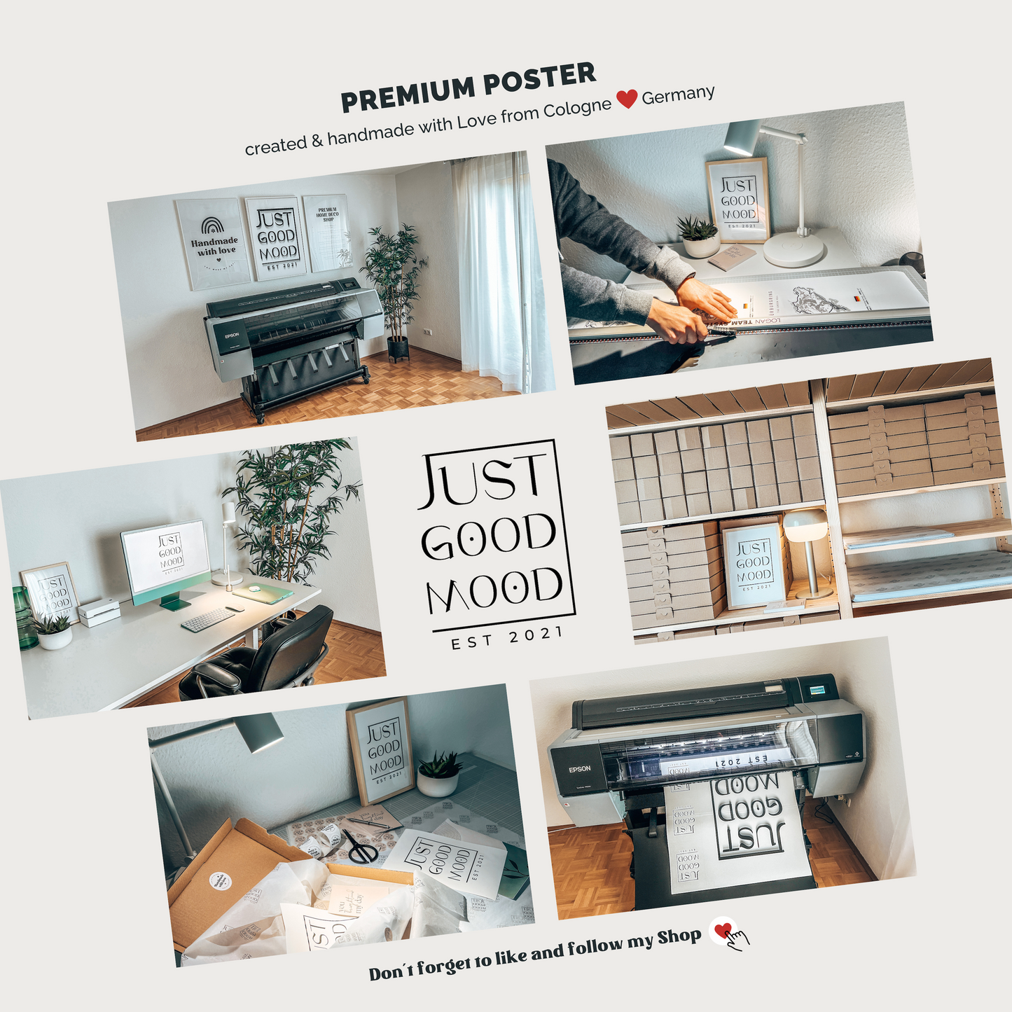 Familienposter personalisiert mit Namen · Family Schriftzug Poster · Geschenk für Familie · Dekoprint ohne Rahmen