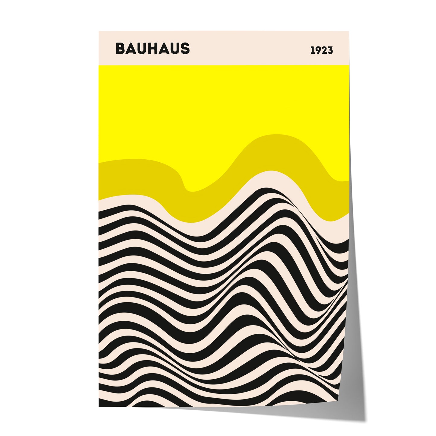 Bauhaus Ausstellung Poster I Geschenkidee I Bauhaus Design I Bauhaus Wandkunst I Wand Deko I Deko Print ohne Rahmen
