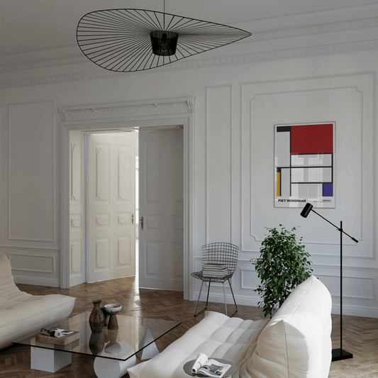 Poster Piet Mondrian · Composition with Yellow, Blue and Red · De Stijl, Neoplastizismus, Geometrische Kunst · Print ohne Rahmen - justgoodmood