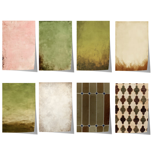 Textur Poster · Geschenkidee · Vintage Beige Erdtöne · Dekoprint ohne Rahmen