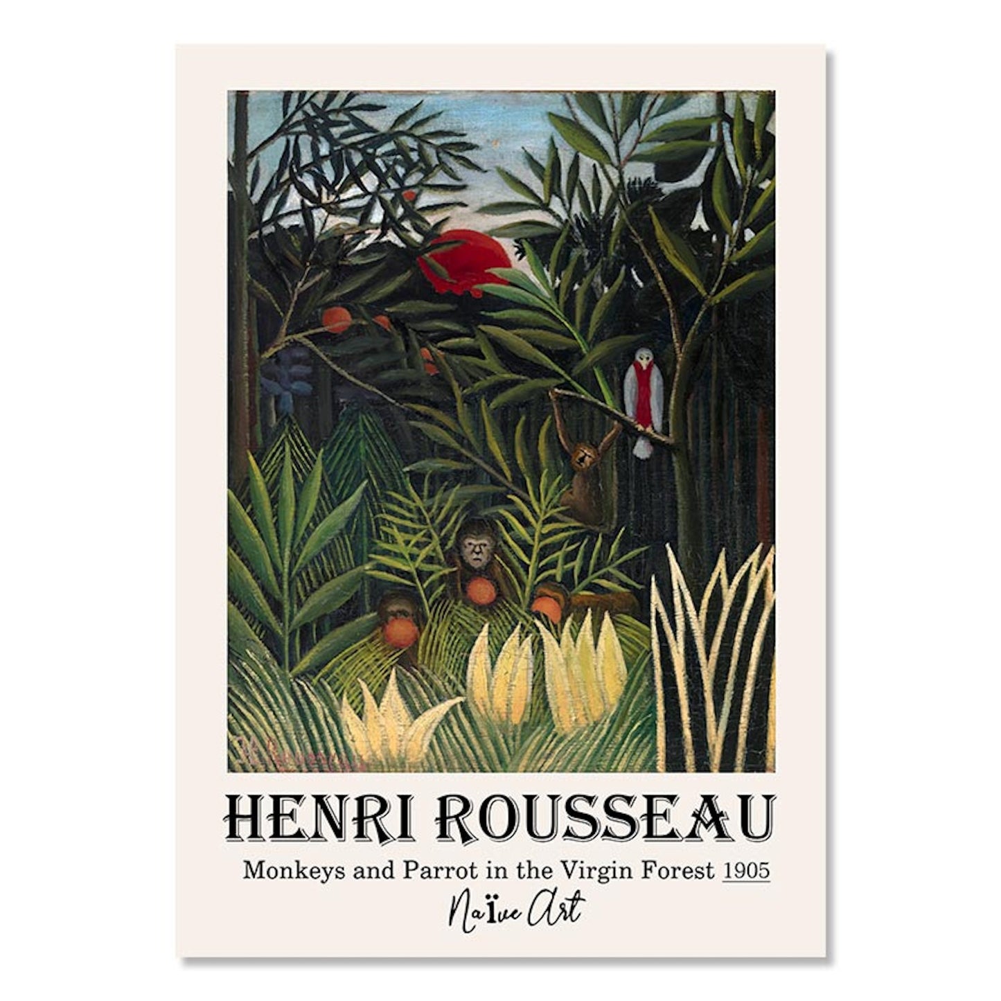 Poster Blumen Van Gogh Henri Matisse Rousseau Museum | Bilder Wohnzimmer | Wandbilder Schlafzimmer | Deko Print ohne Rahmen | Bilder Set