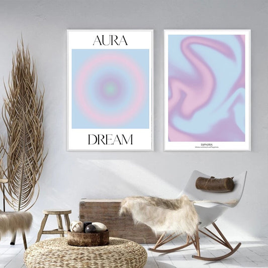 Stylische Dekoration mit Postern von justgoodmood. Poster Harmonie Energie Positiv Mindset I, ideal für moderne Wohnräume und um eine harmonische Atmosphäre zu schaffen.