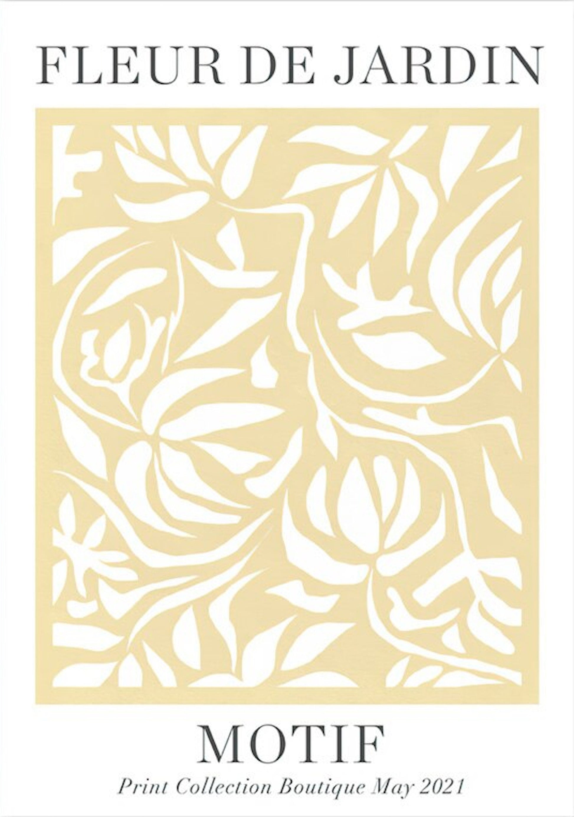 Elegantes Poster mit floralen Motiven, das die frische Ästhetik von justgoodmood unterstreicht, zu finden im Titel 'Poster Macaron und Avocado als Deko Print ohne Rahmen'.