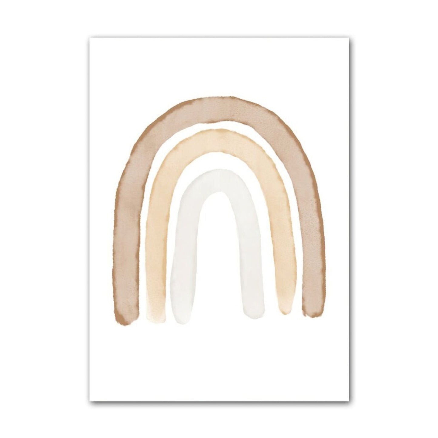 Wunderschöner Regenbogen-Print für das Kinderzimmer von justgoodmood. Perfekte Deko mit sanften Farben für eine magische Atmosphäre.