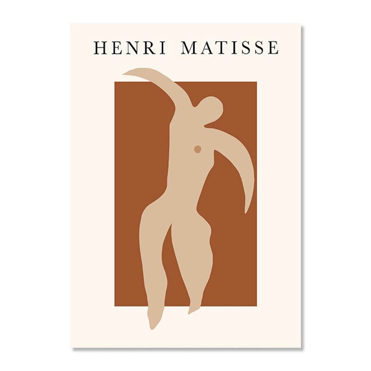 Poster Boho Sonne Linien und Geometrische Formen als Deko Print ohne Rahmen