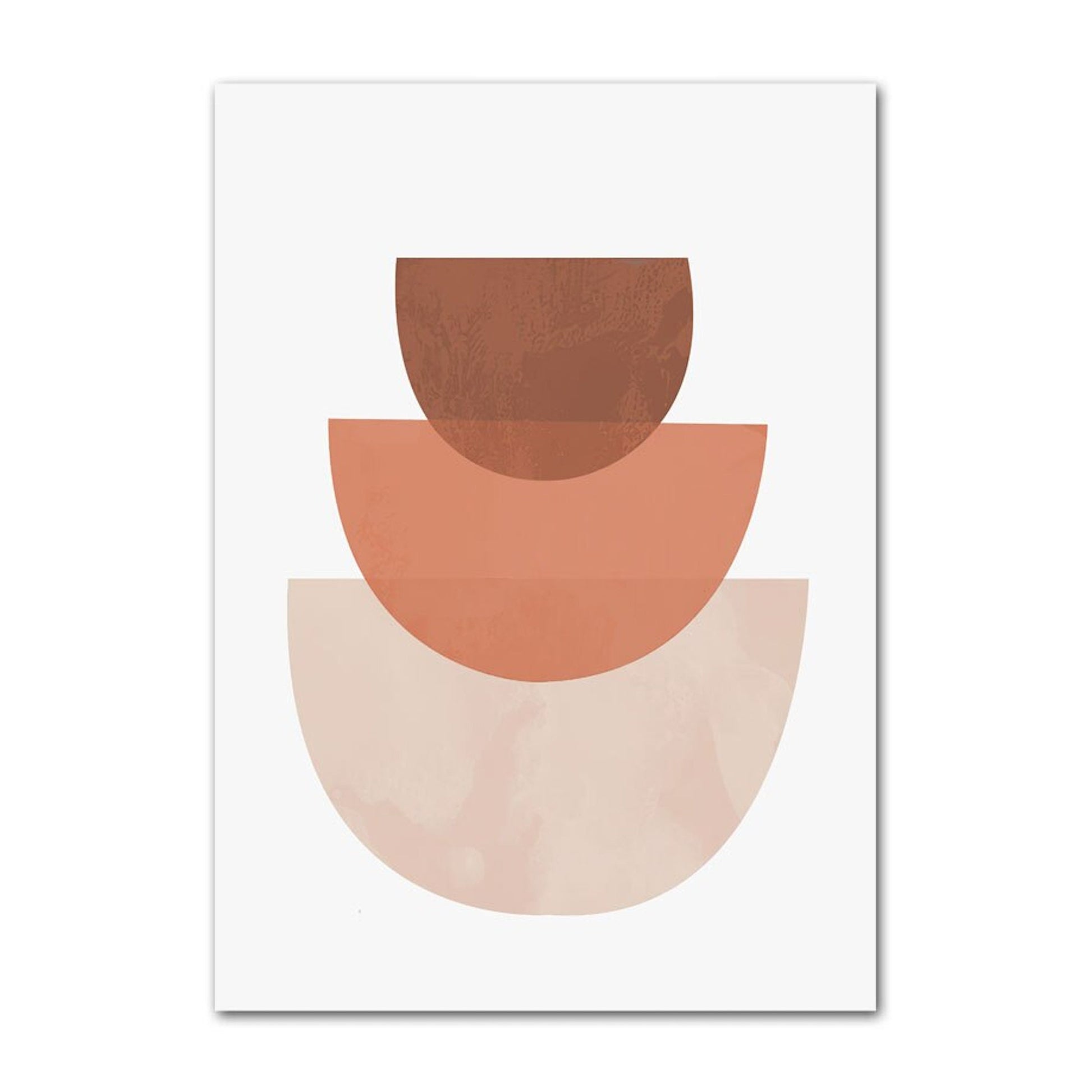 Ästhetisches Poster von justgoodmood mit harmonischen Erdtönen, ideal für eine beruhigende Raumgestaltung und natürlichen Charme.