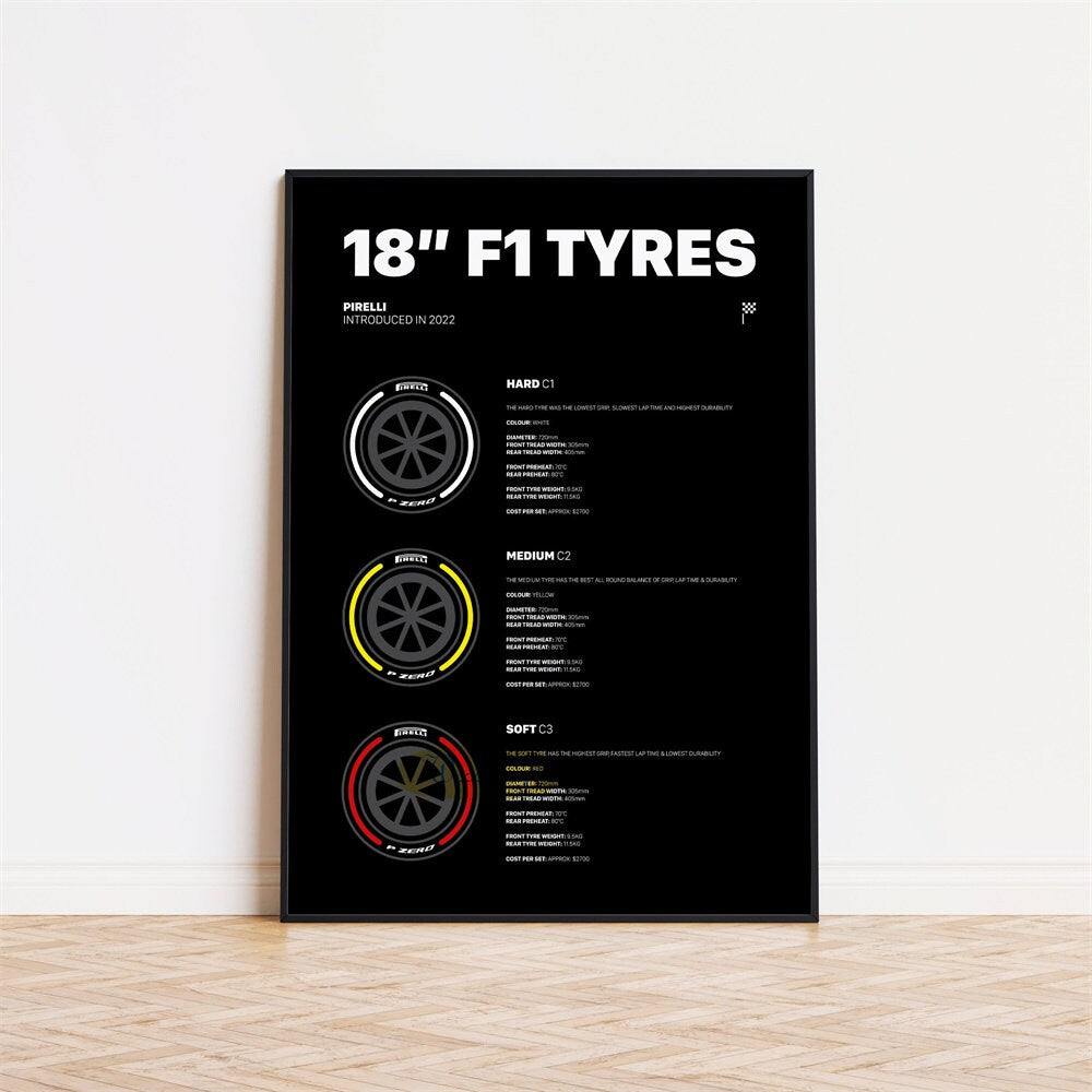 Poster Formel 1 Rennfahrer Legenden Unterschiften I Deko Print ohne Rahmen
