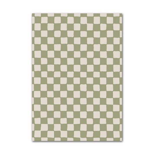 Poster Boho Abstrakt Berggrün | Bilder Wohnzimmer | Wandbilder Schlafzimmer | Deko Print ohne Rahmen | Bilder Set Kunstdruck - justgoodmood