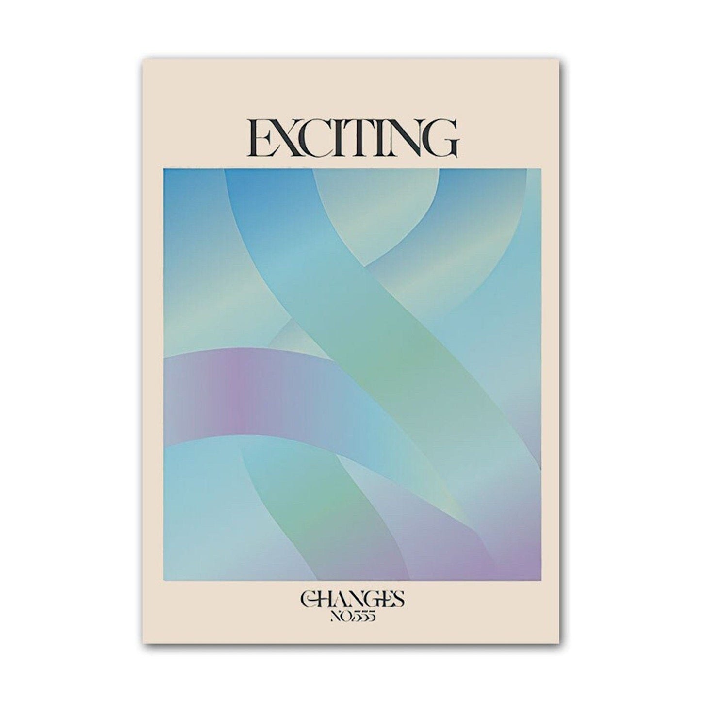 Poster Emotionale Intelligenz, Schwingungs Frequenz als Deko Print ohne Rahmen - justgoodmood