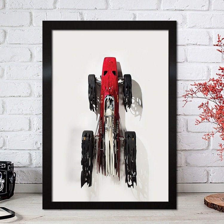 Poster Formel 1 Rennfahrer Legenden Rennwagen I Deko Print ohne Rahmen - justgoodmood