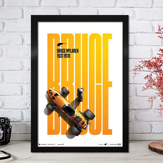 Poster Formel 1 Rennfahrer Legenden Rennwagen I Deko Print ohne Rahmen - justgoodmood