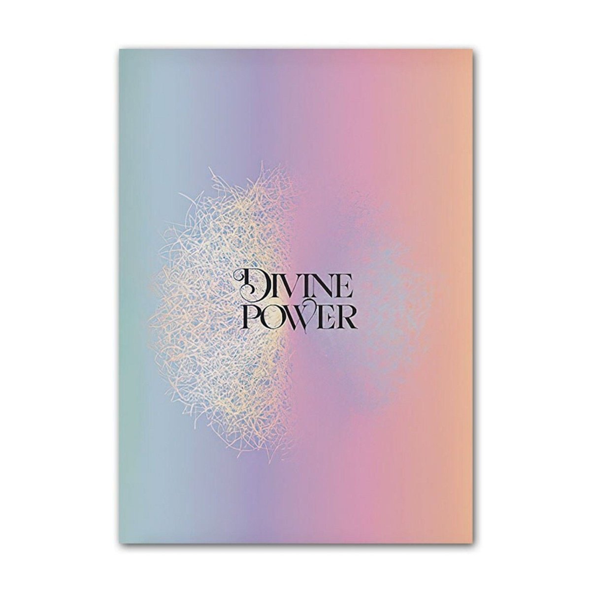 Poster Göttliche Kraft, Ausrichtung und Aura als Deko Print ohne Rahmen - justgoodmood