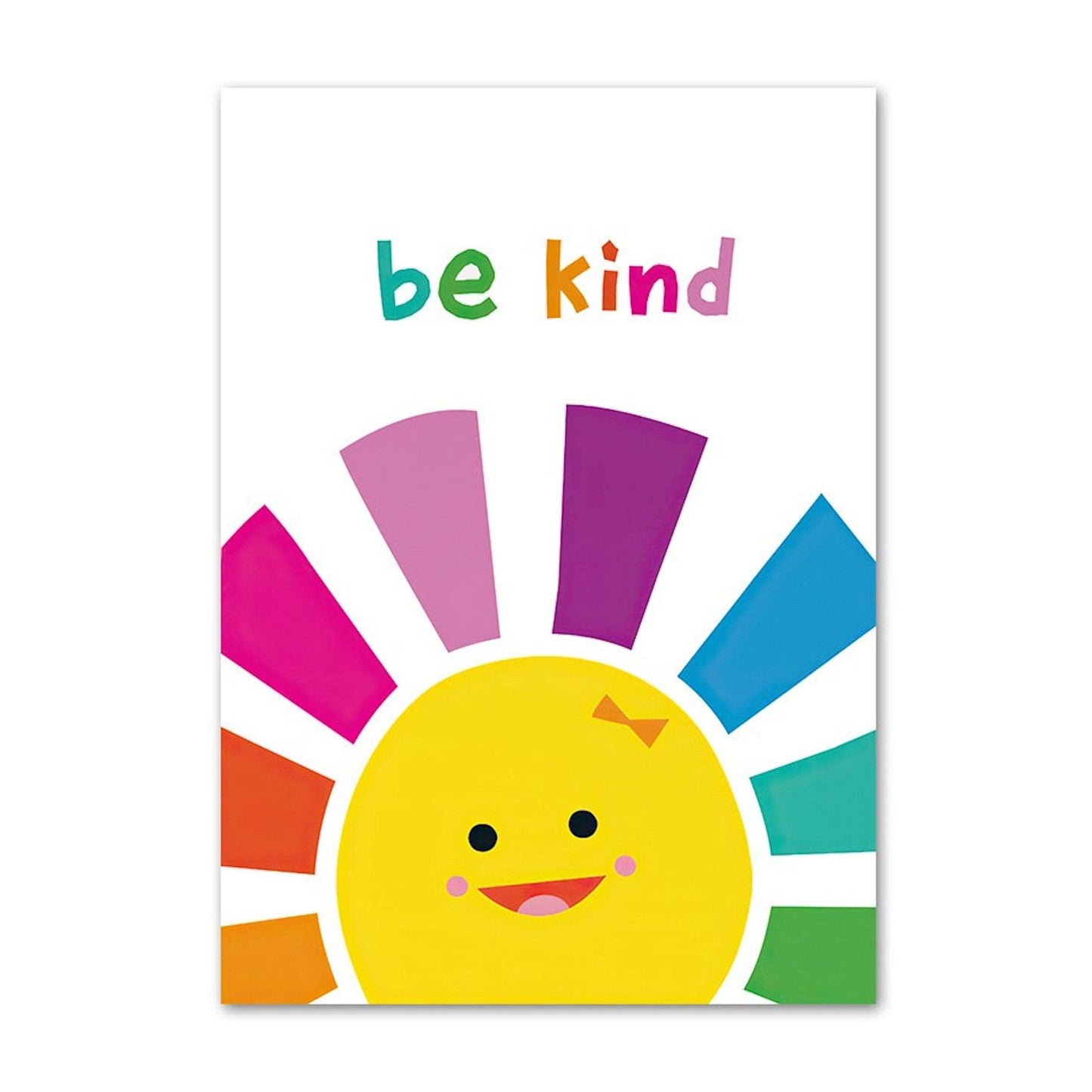 Poster Kinder lernen Farben Formen Zahlen Tage und Alphabet als Deko Print ohne Rahmen - justgoodmood