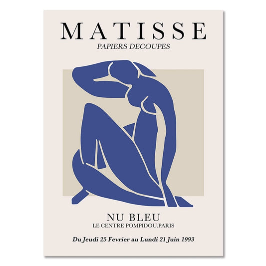Poster Matisse Berggruen & Cie Museum | Bilder Wohnzimmer | Wandbilder Schlafzimmer | Deko Print ohne Rahmen | Bilder Set Matisse Bunt - justgoodmood