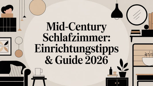 Mid-Century Schlafzimmer: Einrichtungstipps & Guide 2026