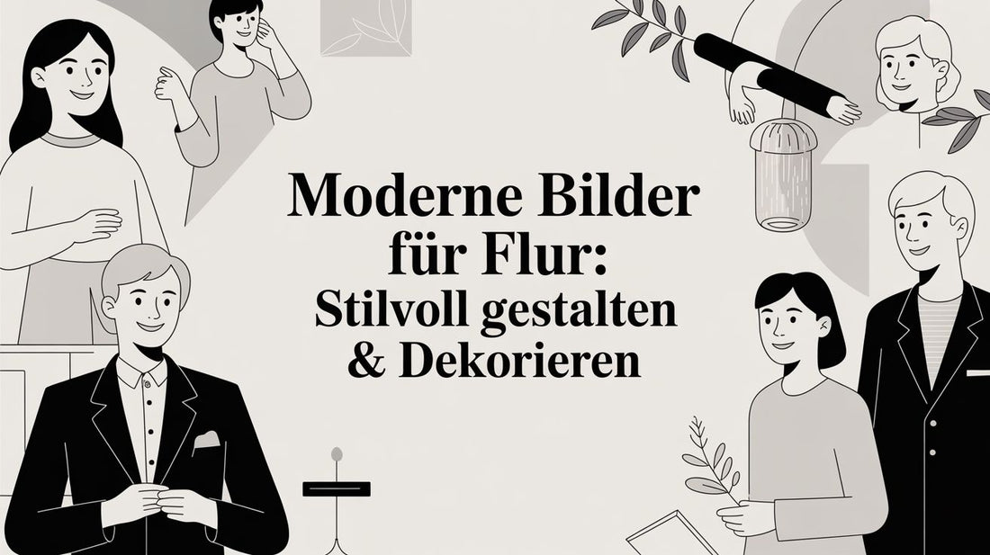 Moderne Bilder für Flur: Stilvoll gestalten & dekorieren