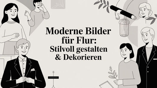 Moderne Bilder für Flur: Stilvoll gestalten & dekorieren