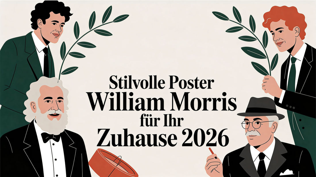 Stilvolle Poster William Morris für Ihr Zuhause 2026