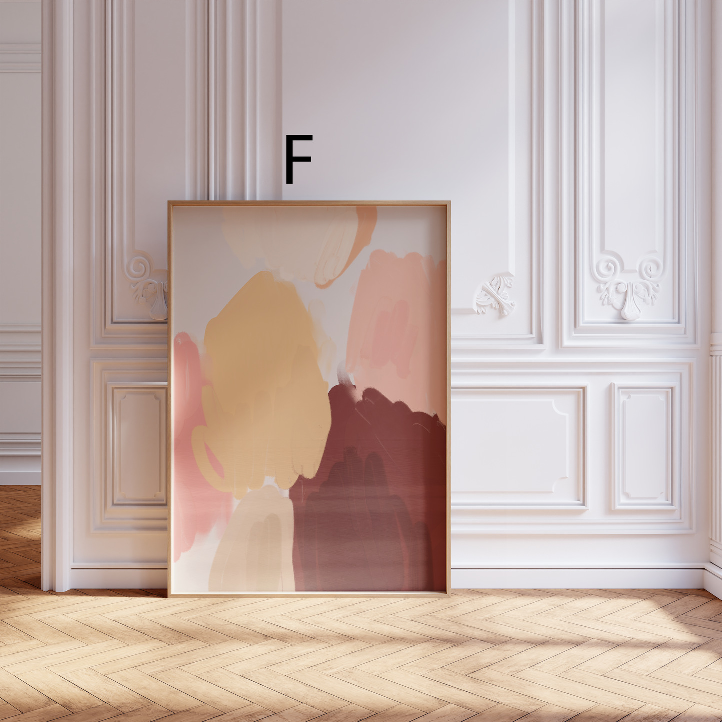 Moderne Kunst Poster · Geschenkidee · Zeitgenössische Illustrationen Abstrakte Kunst · Dekoprint ohne Rahmen