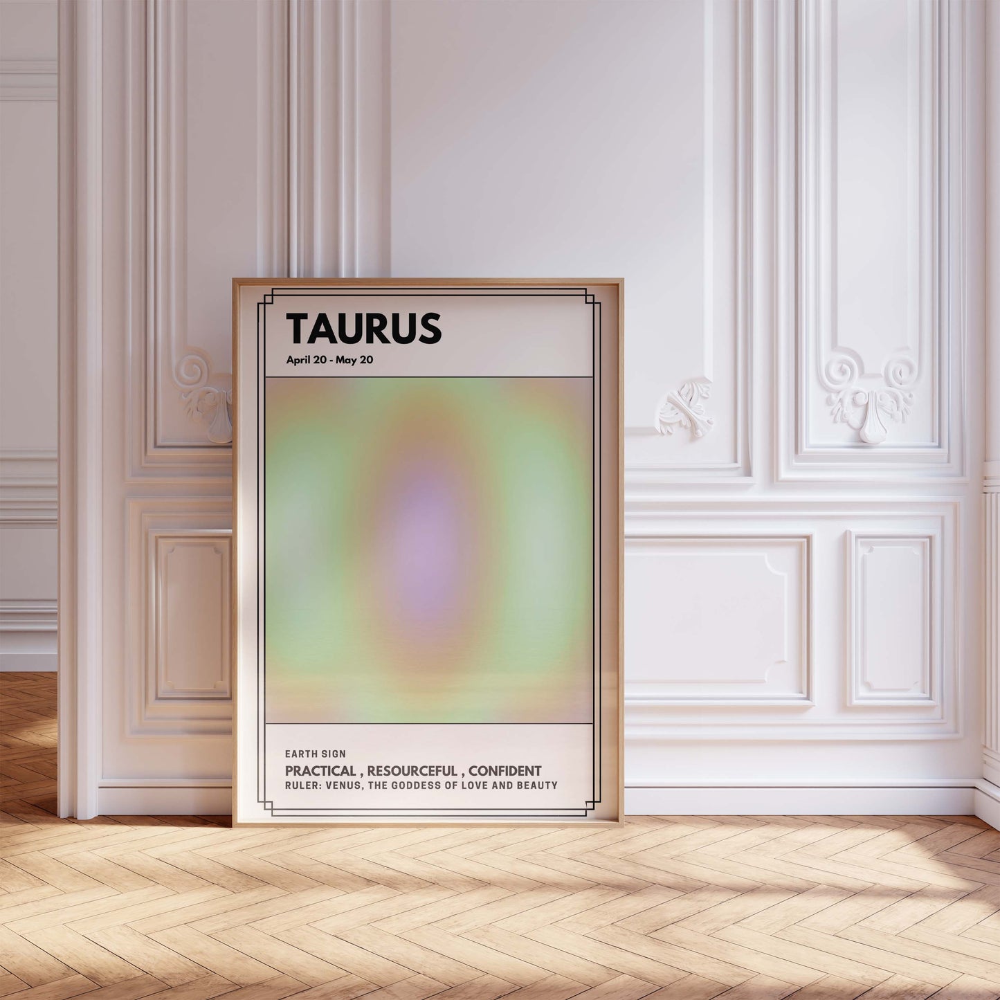 Minimalistische Sternzeichen Poster · Geschenkidee · Wassermann, Widder, Krebs, Steinbock, Zwillinge, Löwe · Dekoprint ohne Rahmen