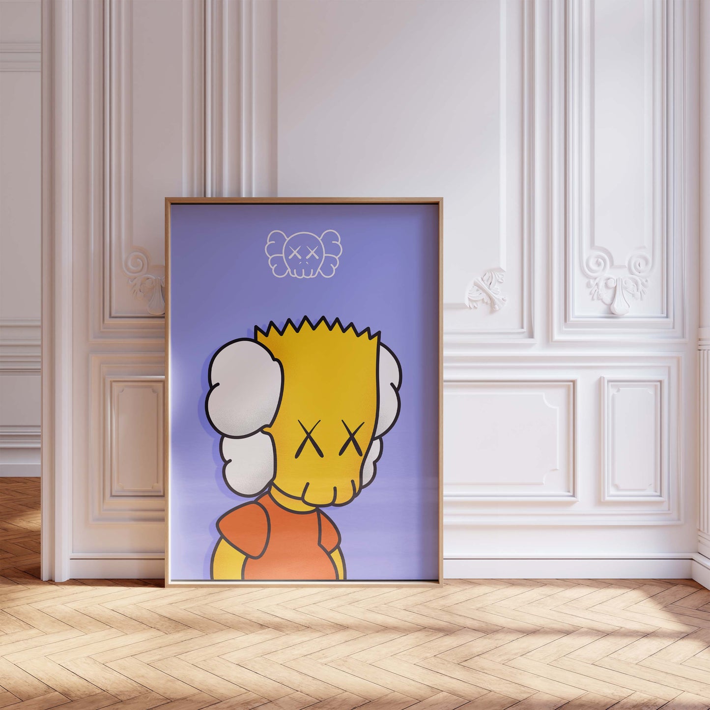 Cartoon Kopf Charakter Poster · Geschenkidee · Pop Art Stil inspiriert · Street Art Figur · Moderne Wanddeko · Print ohne Rahmen