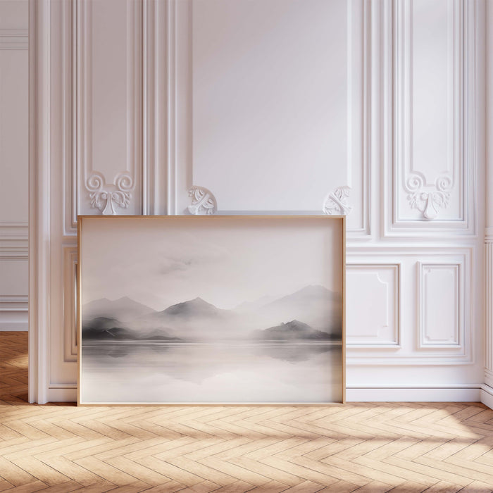 Panorama Landschaft Poster – Premium Baumwoll-Print