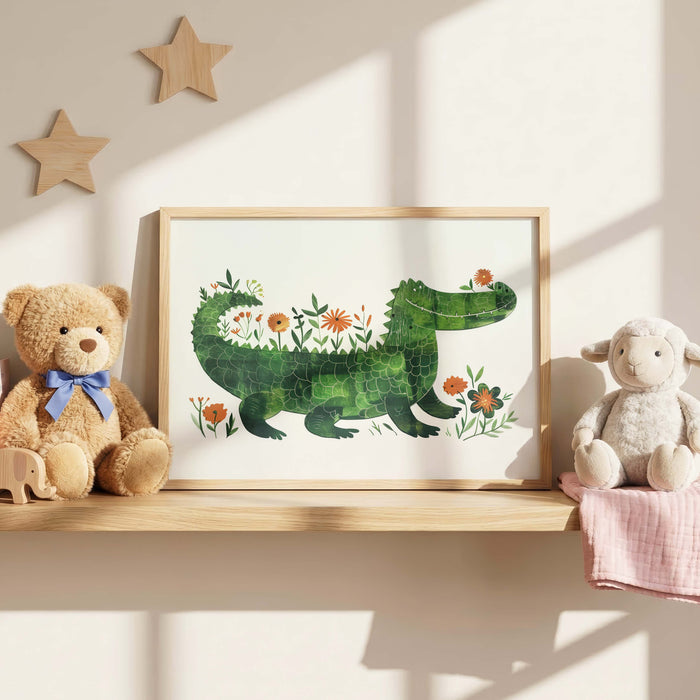 Wal und Gespenster Poster mit Sternen fürs Kinderzimmer