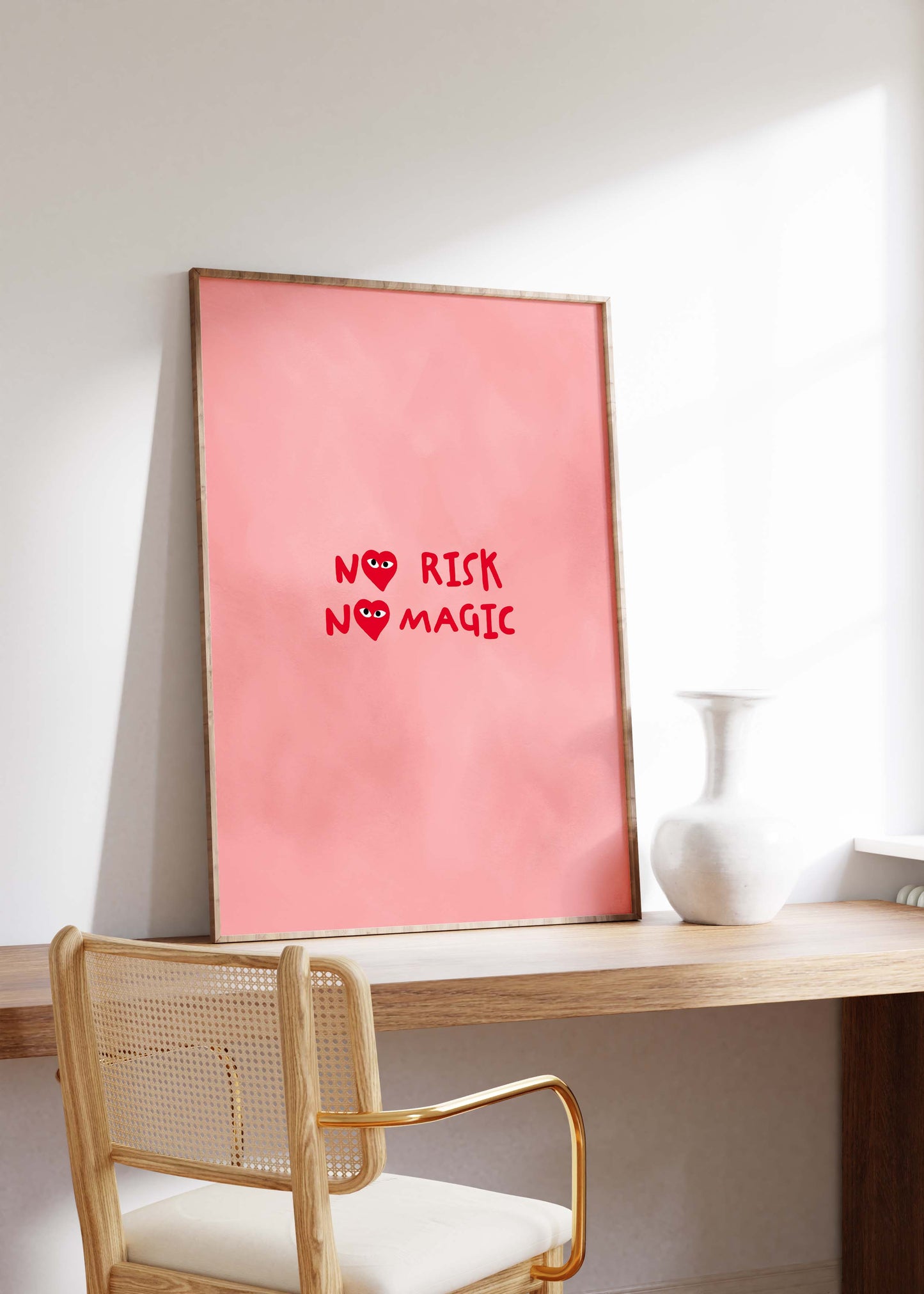 Trust The Process Poster · Geschenkidee · Minimalistisches Motivational Style Design · Urban Kunst · Moderne Wanddeko · Print ohne Rahmen