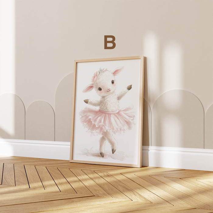 Premium Poster Tiere für Kinderzimmer – JUSTGOODMOOD