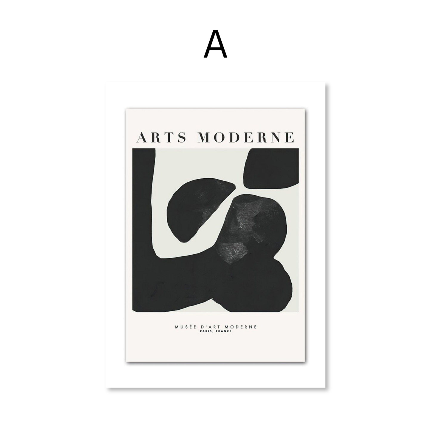 Poster Abstrakt Gallerie Wand als Deko Print ohne Rahmen