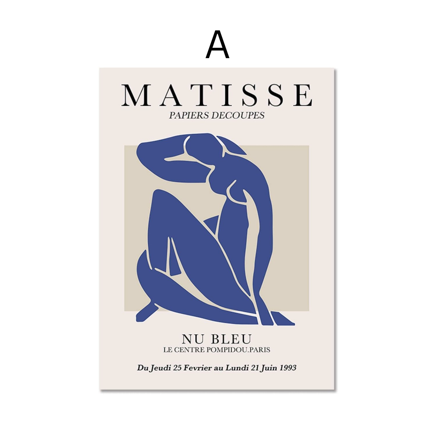 Poster Matisse Berggruen &amp; Cie Museum | Pictures living room | Murals Bedroom | Deco print without frame | Pictures Set Matisse Colorful