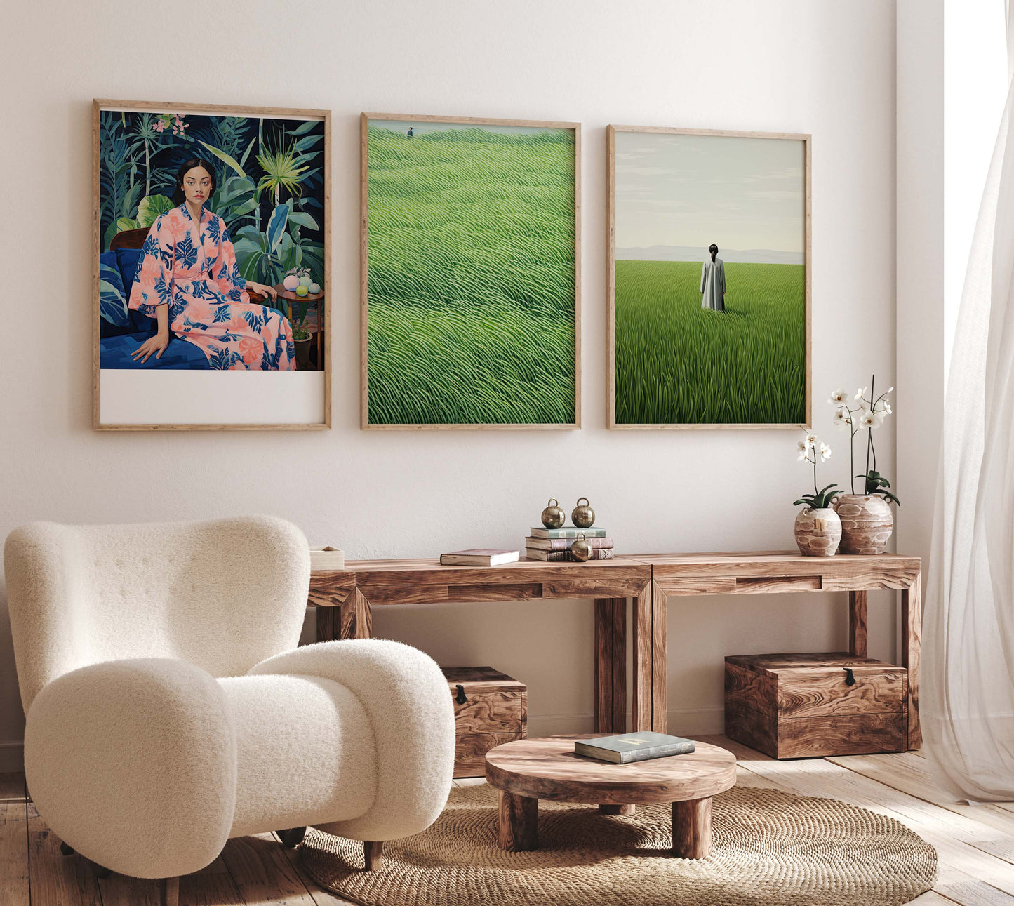 Moderne Kunst Poster · Geschenkidee · Moderne Porträts Landschaften und Stillleben · Dekoprint ohne Rahmen