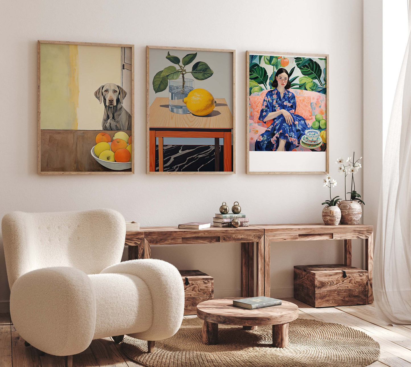 Moderne Kunst Poster · Geschenkidee · Moderne Porträts Stillleben und Abstrakte Kunst · Dekoprint ohne Rahmen