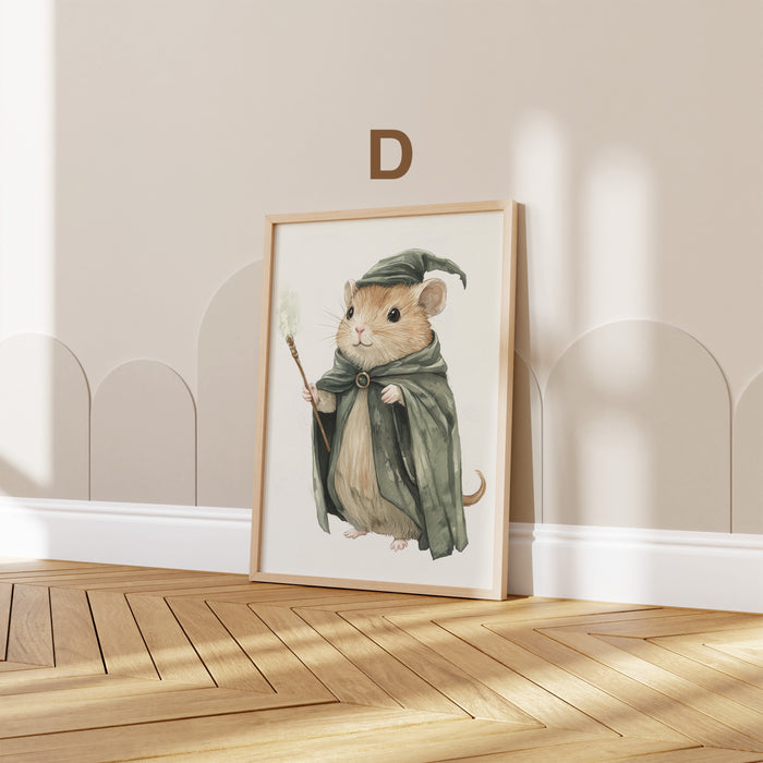 JUSTGOODMOOD Poster Waldtiere – Premium Aquarellkunst