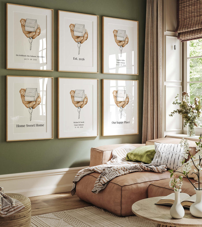 JUSTGOODMOOD Poster – Individuell & Premium Baumwolle