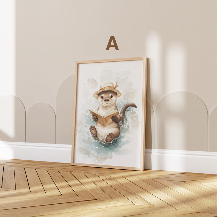 JUSTGOODMOOD Poster Tiere – Hochwertige Baumwoll-Kunst