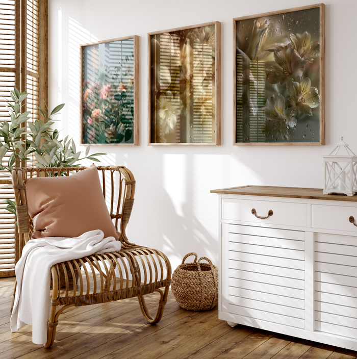 Moderne Blumen Poster | Verträumte Blüten & Rosen | JUSTGOODMOOD