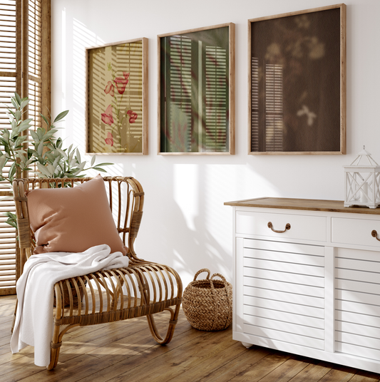 Poster Blumen · Geschenkidee · Wandbilder · Dekoprint ohne Rahmen
