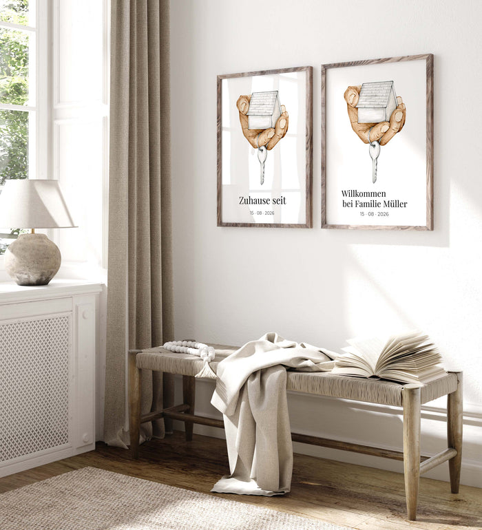 JUSTGOODMOOD Poster – Individuell & Premium Baumwolle