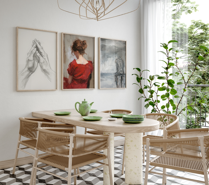 JUSTGOODMOOD Vintage Kunst Poster
