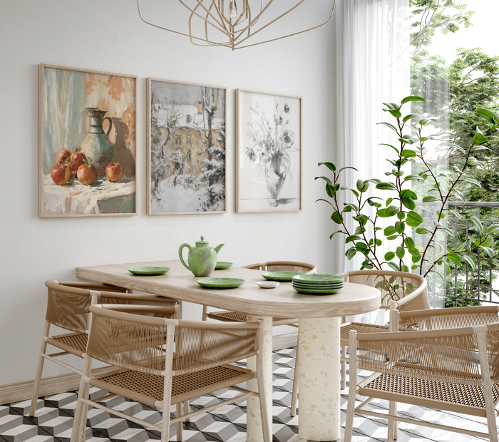 JUSTGOODMOOD Poster – Edle Vintage Wandkunst