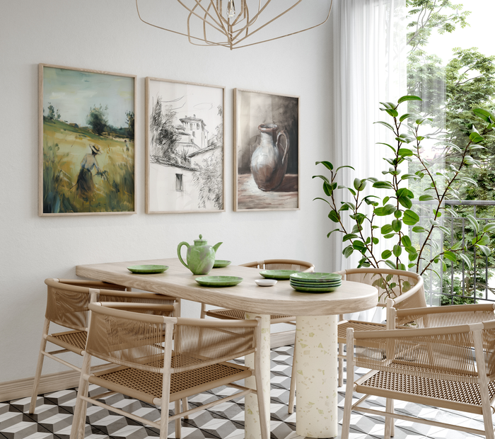 JUSTGOODMOOD Poster – Edle Vintage Wandkunst
