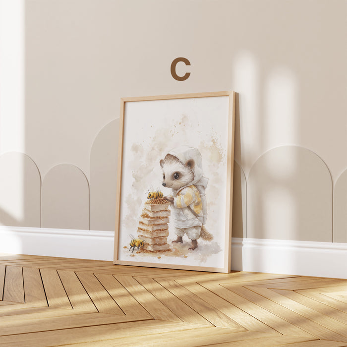 JUSTGOODMOOD Waldtiere Poster – Premium Qualität