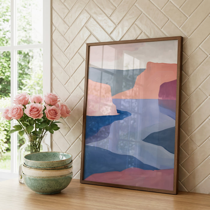 Moderne Kunst Poster | Abstrakte Formen & Stillleben