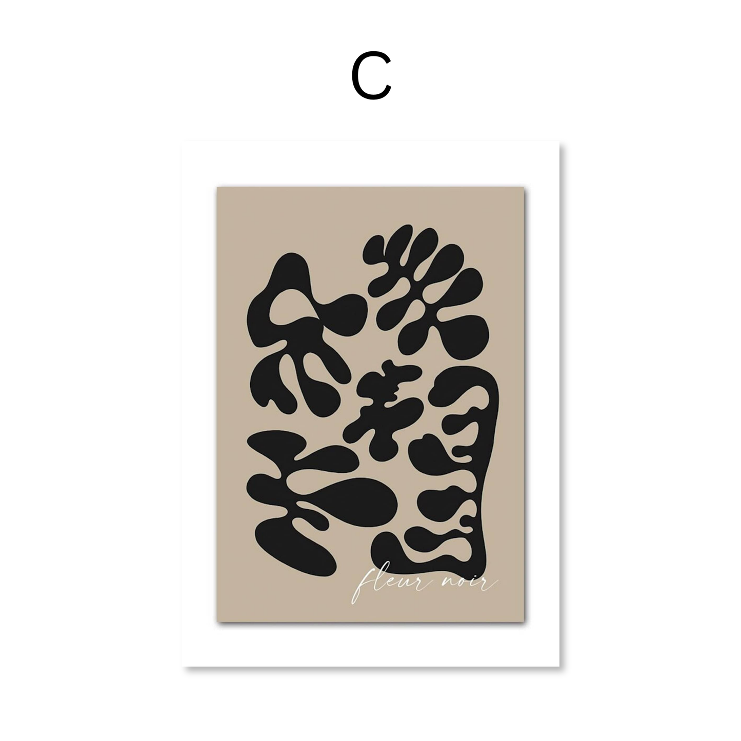 Poster Abstrakt Gallerie Wand als Deko Print ohne Rahmen