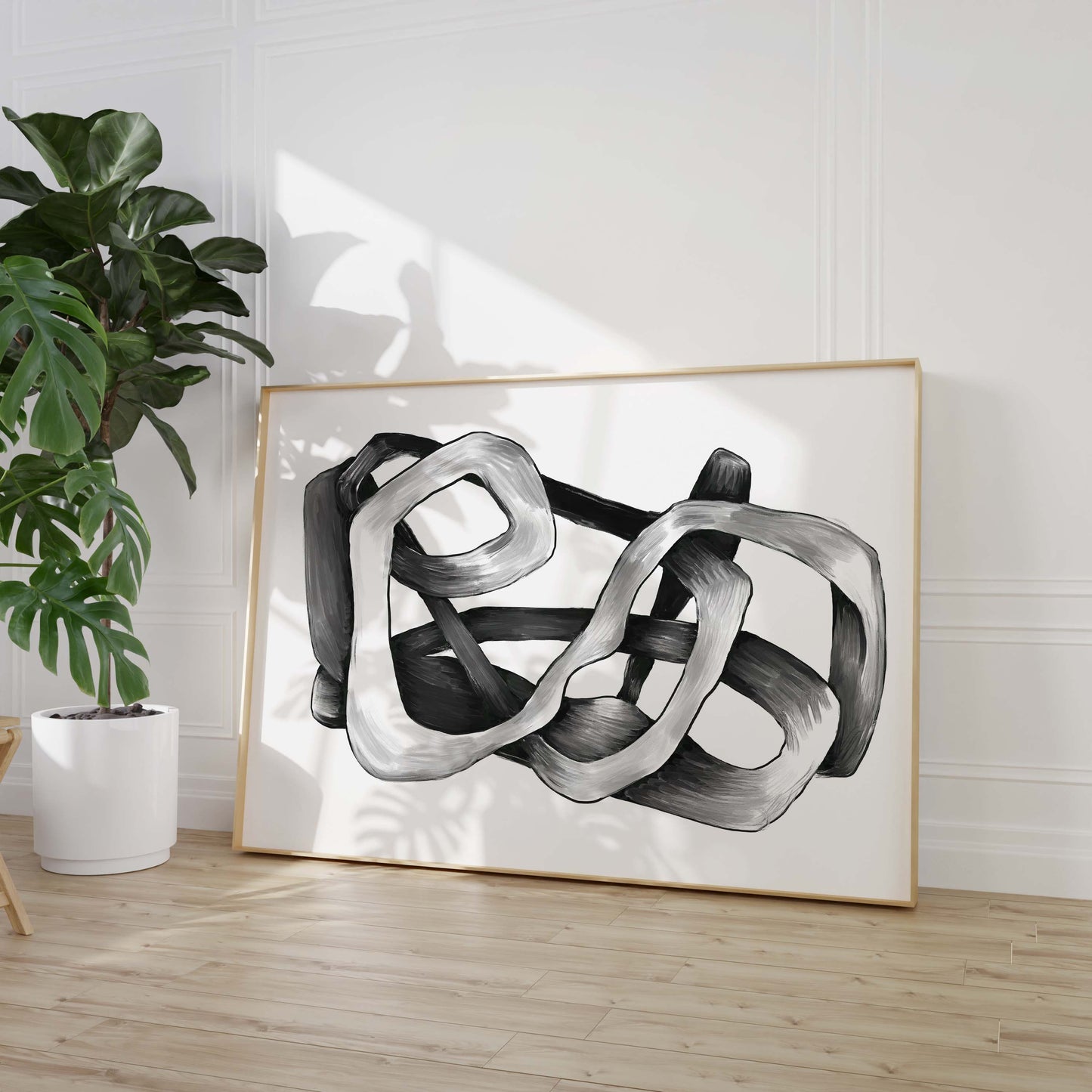 Abstrakte Kunst Poster · Geschenkidee · Moderne Formen, Blumenstillleben und Landschaftskunst · Dekoprint ohne Rahmen