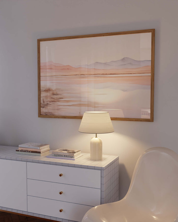 Panorama Landschaft Poster – Premium Baumwoll-Print