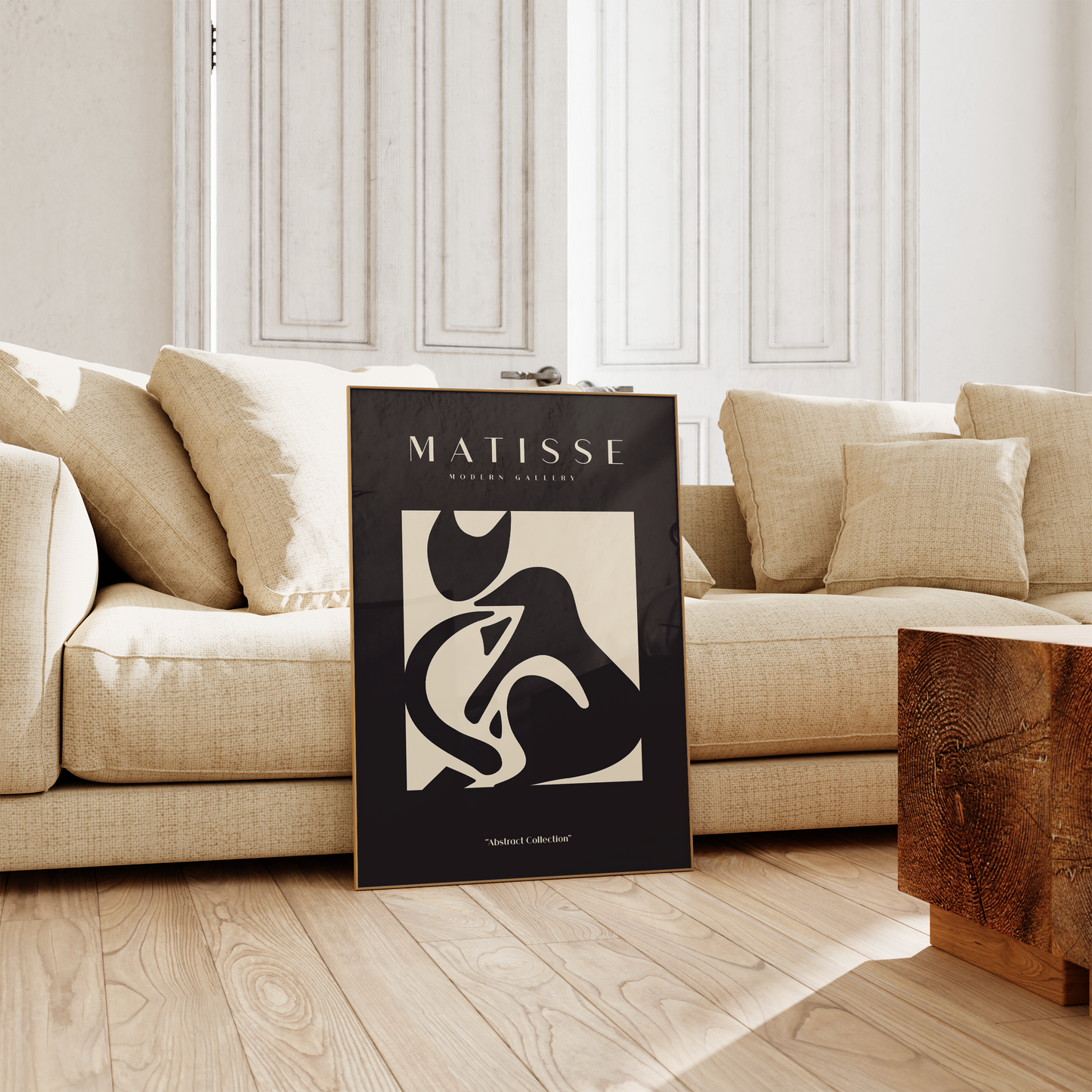 Matisse Poster · Geschenkidee · Abstrakte Scherenschnitte Organische Formen Minimalistische Kunst · Dekoprint ohne Rahmen
