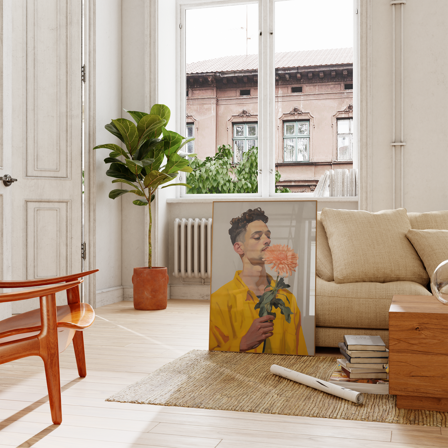 Moderne Kunst Poster · Geschenkidee · Zeitgenössische Illustrationen Abstrakte Kunst · Dekoprint ohne Rahmen